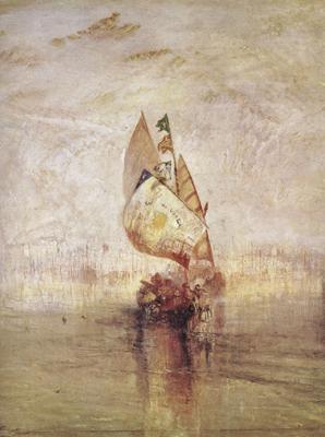 Joseph Mallord William Turner The Sun of Venice going to sea (mk31) Sweden oil painting art